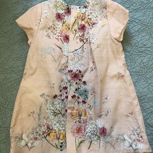 Zara Floral A-Line Toddler Girls Dress
